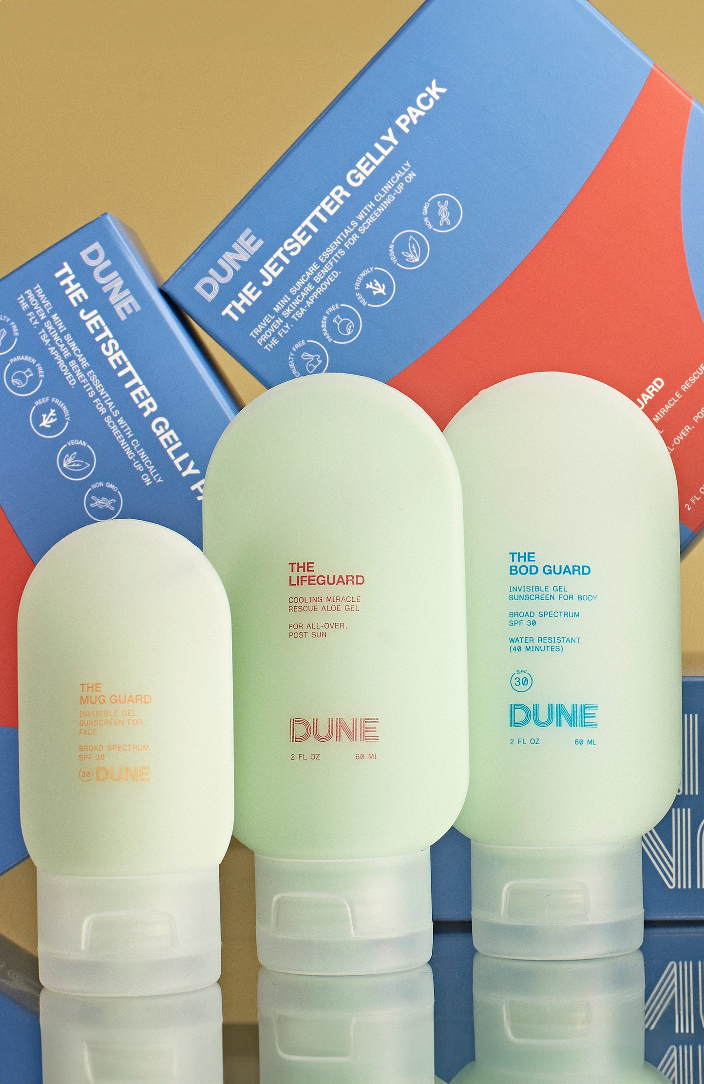 Jetsetter Jelly Pack by DUNE Suncare