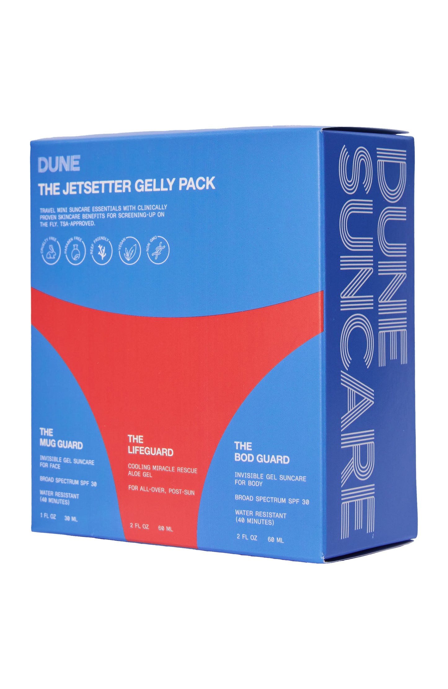 Jetsetter Jelly Pack by DUNE Suncare