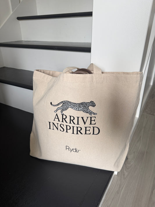 The Arrive Inspired Canvas Tote